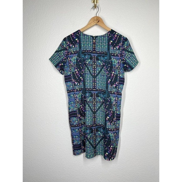 Mara Hoffman Camel Print Geometric Shift Dress Medium M Colorful Bright - Picture 6 of 6